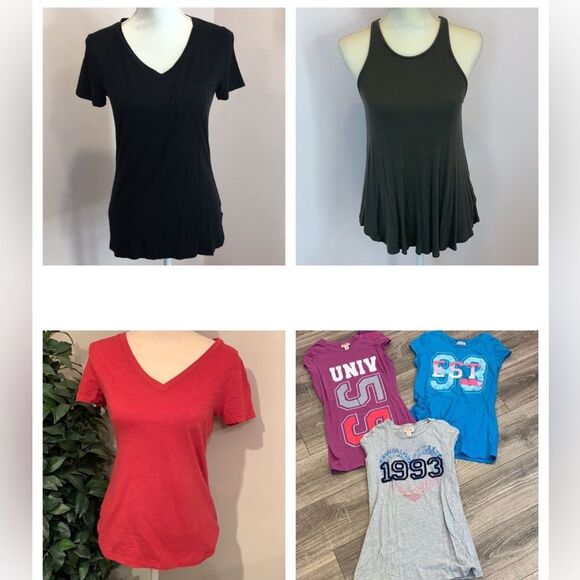 Mossimo T-Shirt/Tank Bundle (7 T-Shirt/Tank) - Picture 2 of 13